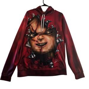 Chuckie Horror Hoodie Unisex Size XL